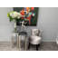Ring 26cm W Manufactured Wood Bedside Table