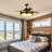 Zalik 52'' Smart Ceiling Fan With 3CCT Dimmable LED Lights And Remote Control, Compatible with Alexa/Google