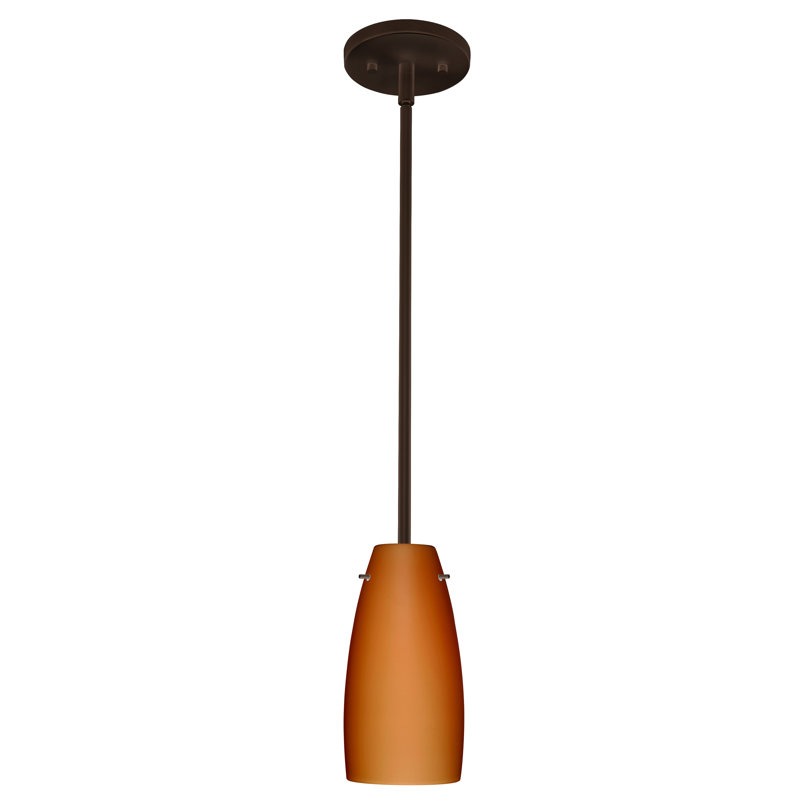 Tao 1 - Light Single Pendant, Bronze, Opal Matte, LED