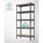 Helghi 29.5'' W Steel Height -Adjustable Shelving Unit