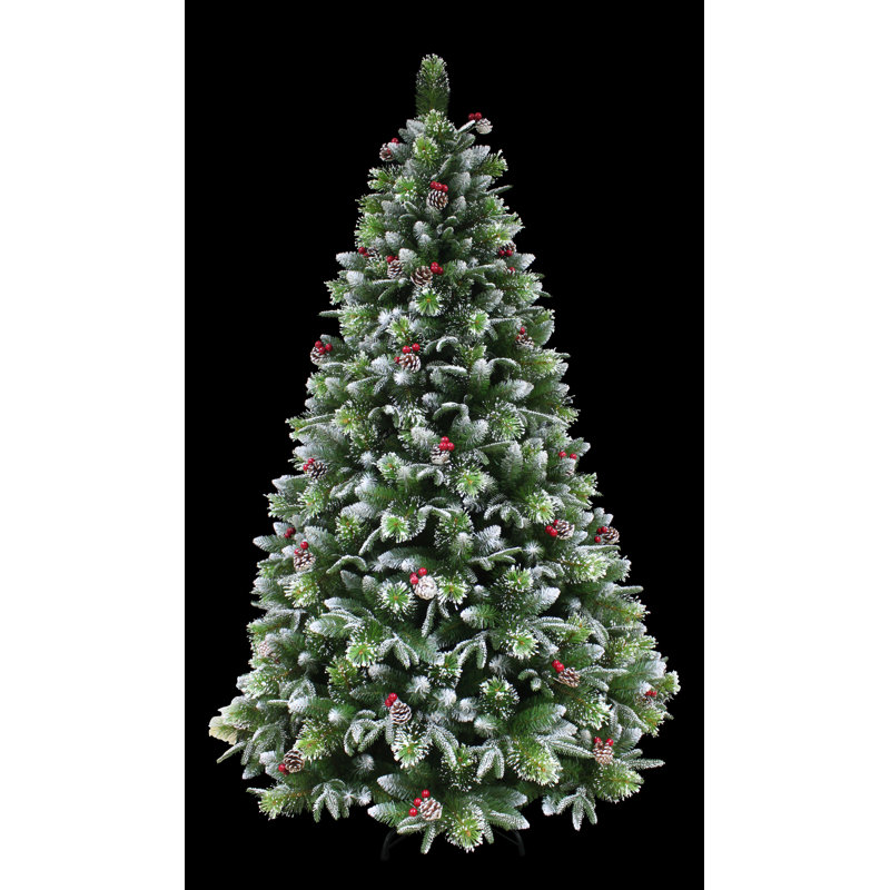Arbre de Noël artificiel pin vert Super Dua, Hauteur 7 pi