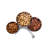 Arthur Court Designs Antler Aluminum Candy Bowl