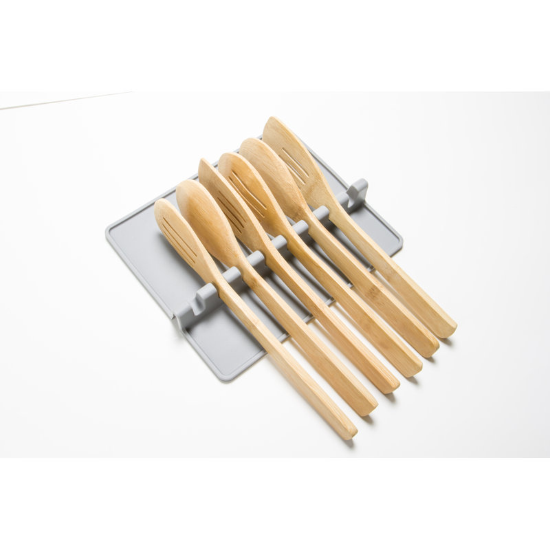 Silicone Square Spoon Rest