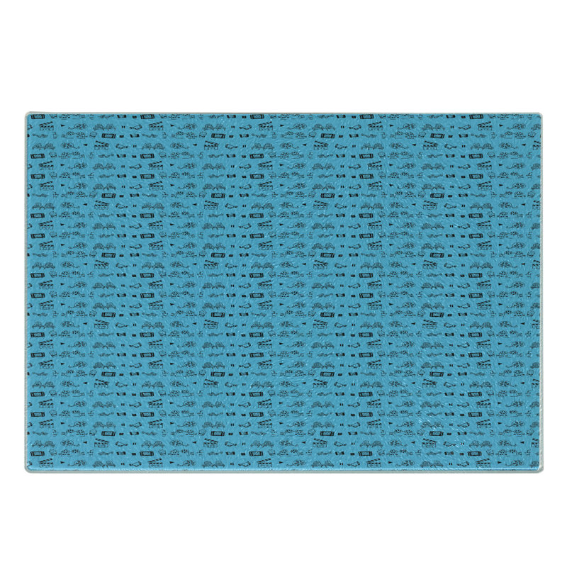 Planche à découper en verre trempé Ambesonne