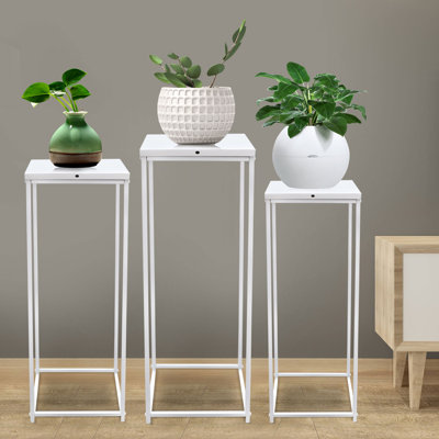 Présentoir à fleurs d'intérieur et d'extérieur 3 pièces