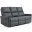 Elizabete Vegan Leather Reclining Sofa-1357628799