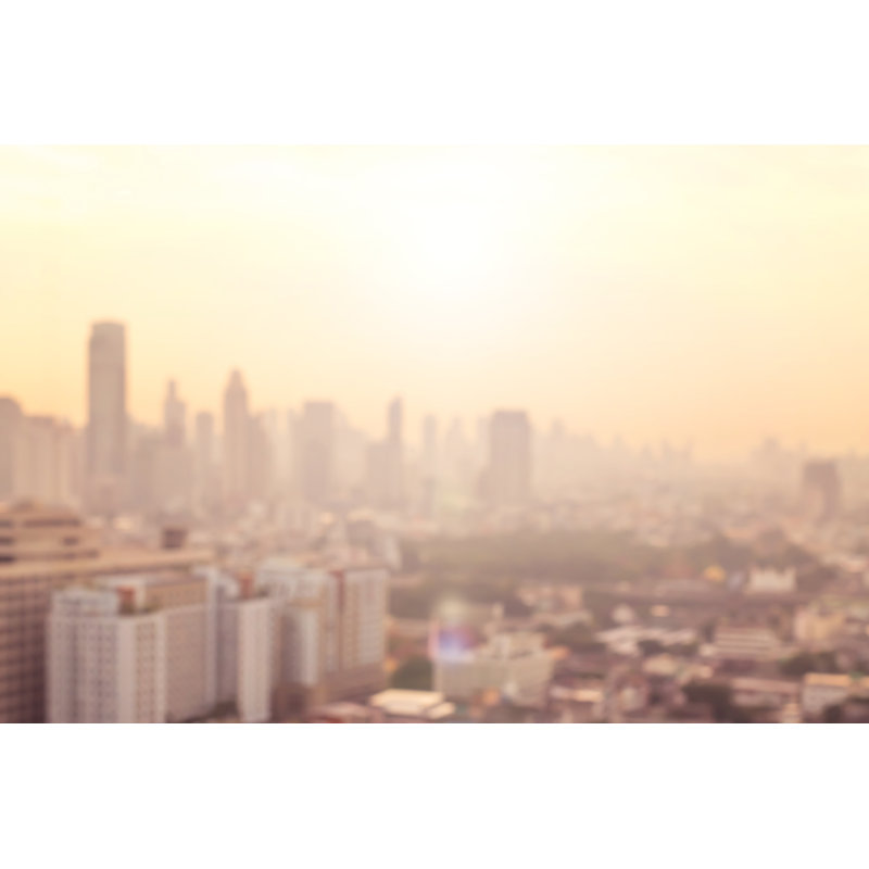 Residential Buildings Towers by Chinnapong - Wrapped Canvas Print, 81cm H x 122cm W