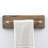 Solid Wood Floating Shelf with Hooks