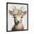 Toile avec cadre photo noir