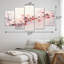 Archbald - ensemble de reproductions d'art en métal Cherry Blossom