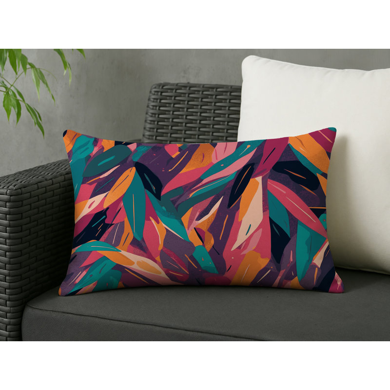 Coussin intérieur et extérieur Nexus Burst, Rectangle H 18 po x l 25 po