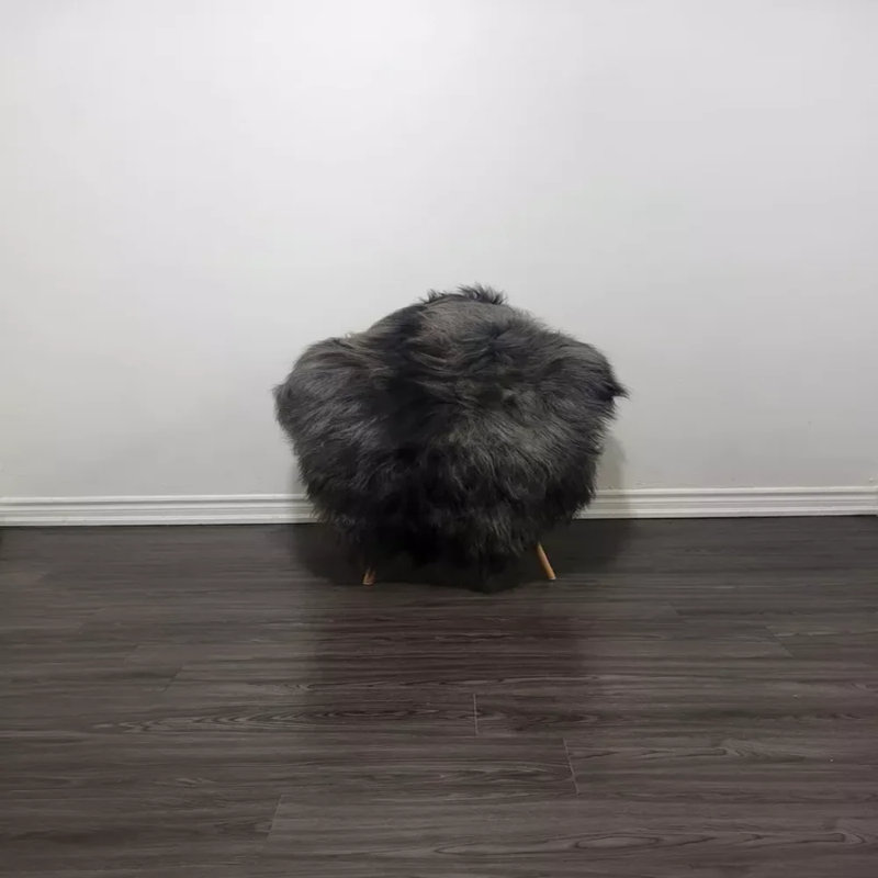 Tapis en peau de mouton Novelty Maeghan