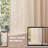 Kidist Linen Semi-Sheer Rod Pocket Curtain Pair-1963855523-1963855522