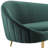 Modway Silver Orchid Perez Vertical-curve Back Sofa-80210748