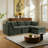 Compression Deep Seat Sectionals, Chenille Modern L Shape For Home