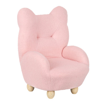 Mini Sheepskin Sofa Lazy Susan Panda Back