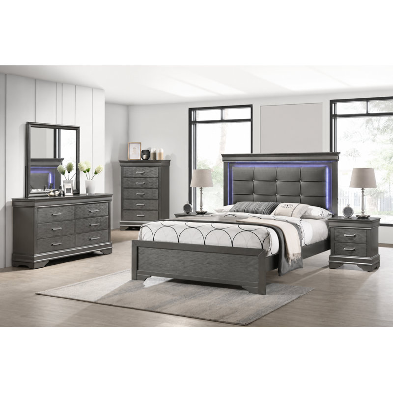 Myla Vegan Leather Standard Bed, King