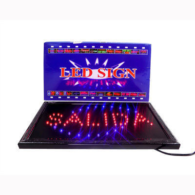 LED “SALIDA” Sign