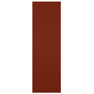 21 1/2"W x 54"H EnduraCore Composite Four Board Joined Board-n-Batten Shutters w/Z-Bar, Pepper Red (Per Pair - Hardware Not Included)