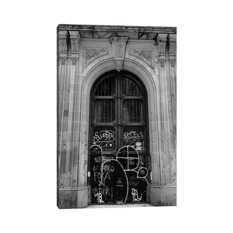 Barcelona Doors II by Bethany Young - Print on Canvas, Wrapped Canvas, 101.6cm H x 66.04cm W x 3.81cm D