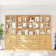 70.9'' H X 94.48'' W Book Cabinet Storage Bookcase Set