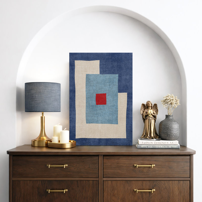 Abstract Abstract, H 36 po x l 24 po, Toile tendue