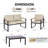 Atara 4 - Person Patio Conversation Set with Cushions-1741917483