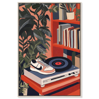 Vinyl and Sneaker Canvas Sneakerhead Posters by Art Remedy