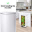 Stainless Steel Step On Multi-Compartment Rubbish & Recycling Bin - 30L-1824339838