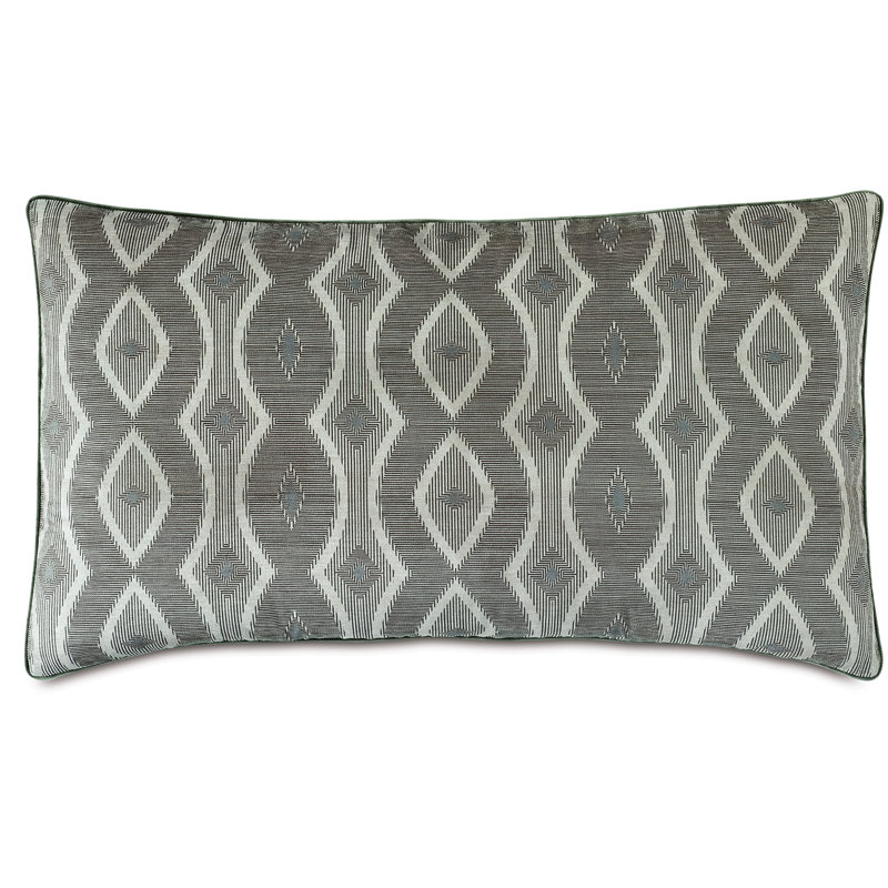 Echo Polyester Geometric Sham, King