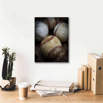 «Old Baseball» par Edward M. Fielding, estampe numérique sur toile