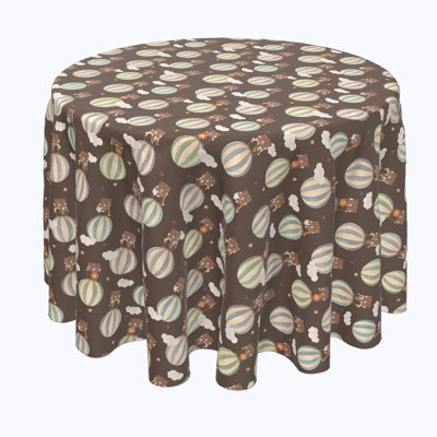 Aholla Geometric Round Tablecloth
