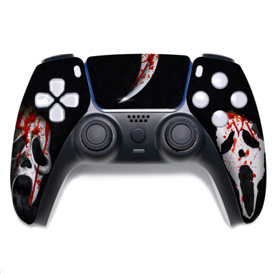 Scrrream 5 Custom PS-5 Controller Wireless compatible with Play-Station 5 Console by BCB Controllers | Proudly Customized in USA with Permanent HYDRO-DIP Printing (NOT JUST A SKIN) (MODDED)