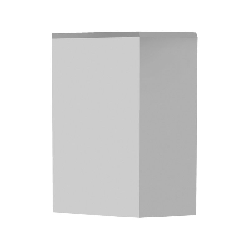 7"H x 8.25"W x 1.63"D Onlay Scroll