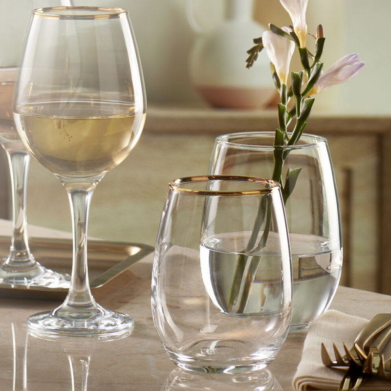 Allisen 11.83ml Drinking Glass Set
