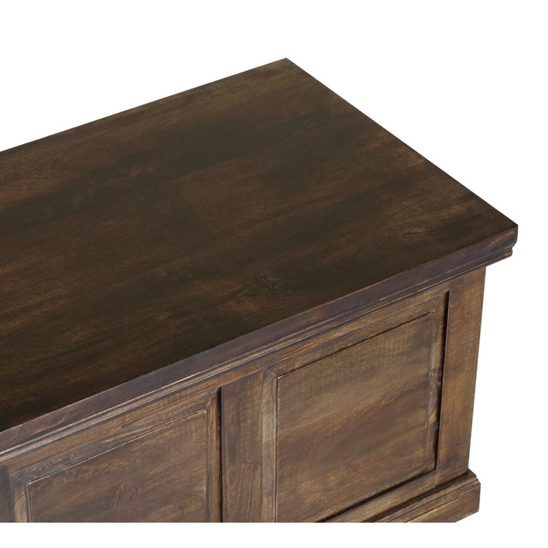 Situ Camp Trunk / Footlocker, Dark Brown