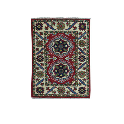 Justus One-of-a-Kind 2' X 3' Wool Area Rug in Ivory