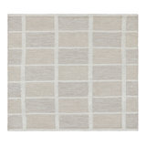 Rug & Kilim’S Scandinavian Rug In Beige, Taupe And White Geometric Pattern