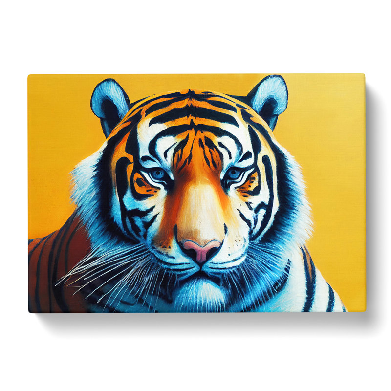 Tiger Portrait Vol.1 - Wrapped Canvas, 40cm H x 60cm W x 3cm D