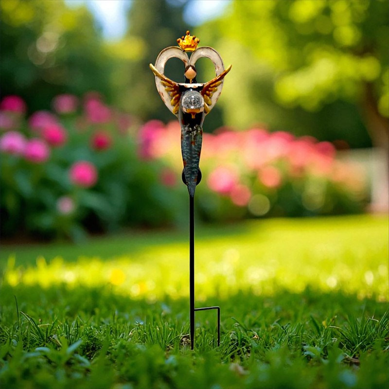 Ensemble de 8 piquets de jardin Lesera