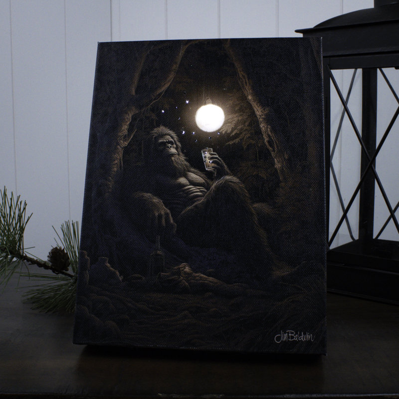 Toile de table éclairée Whiskey Moonlight 8 x 6