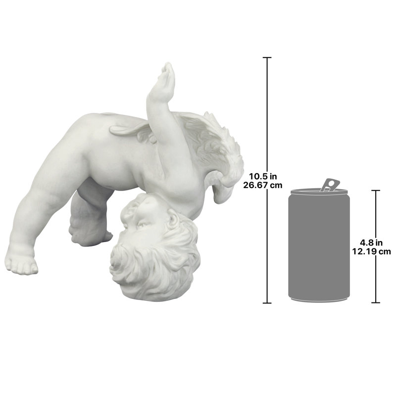 Turvey Tumbling Cherub Statue