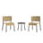 Briar 3-Piece Wicker Chat Set