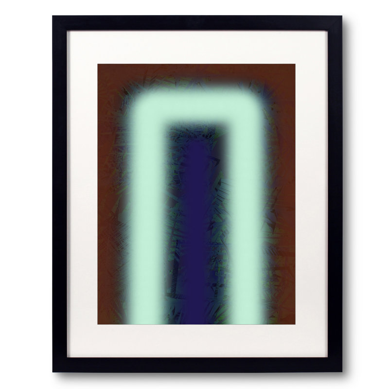 Field Plant #11 Print by Paul Taylor, 20" H x 16" W, Black Framed Paper