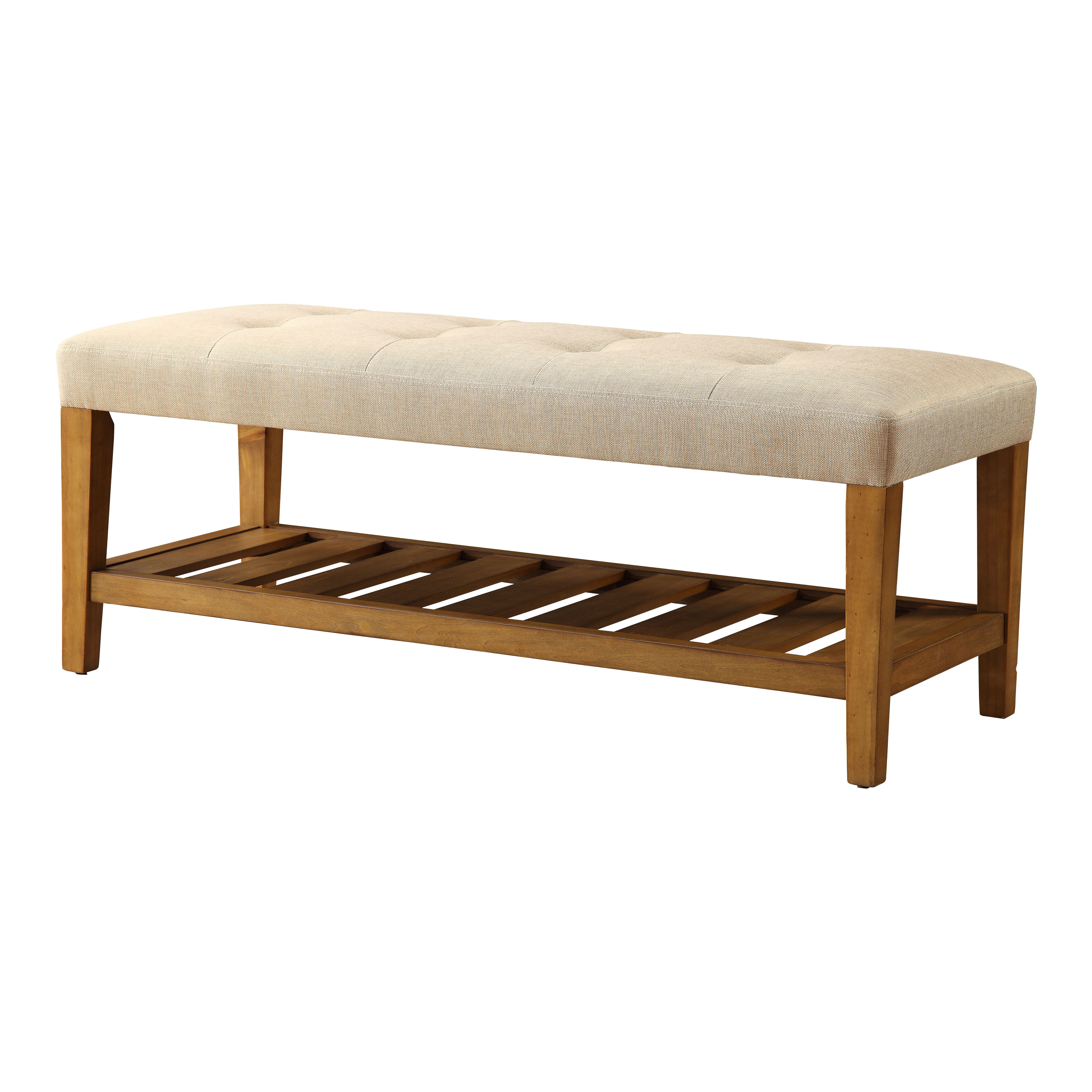 Red Barrel Studio® Fernetta Upholstered Storage Bench | Wayfair