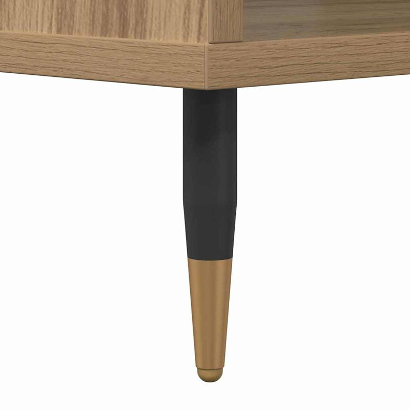 Coffee Table with Storage, Artisan Oak