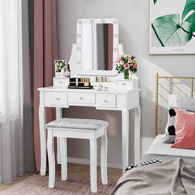 Dressing Table with Mirror