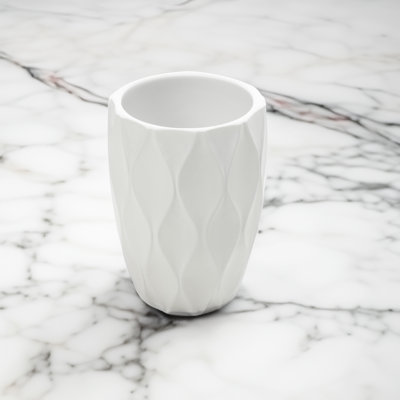 Wave White Tumbler