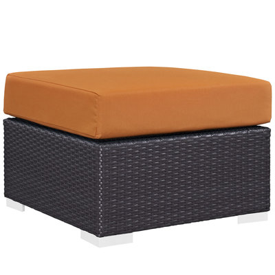 Repose-pieds d'extérieur avec coussin Convene