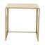 Table de bout légère en acier thermolaqué d'extérieur ou d'intérieur Vossman-963375769